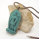 Buddha nyaklánc, Női amulett nyaklánc, Buddhista nyaklánc, Ezoterikus nyaklánc nőknek